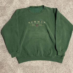 Vintage Cropped Newman University XL Comfy Sweatshirt